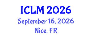 International Conference on Leadership and Management (ICLM) September 16, 2026 - Nice, France