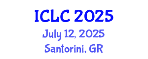 International Conference on Learning and Change (ICLC) July 12, 2025 - Santorini, Greece