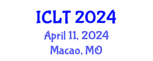 International Conference on Learning and Teaching (ICLT) April 11, 2024 - Macao, Macao