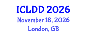 International Conference on Learning Disabilities and Disorders (ICLDD) November 18, 2026 - London, United Kingdom