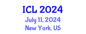 International Conference on Learning (ICL) July 11, 2024 - New York, United States