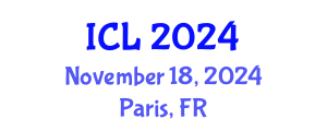 International Conference on Learning (ICL) November 18, 2024 - Paris, France