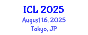 International Conference on Learning (ICL) August 16, 2025 - Tokyo, Japan