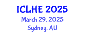 International Conference on Learning in Higher Education (ICLHE) March 29, 2025 - Sydney, Australia