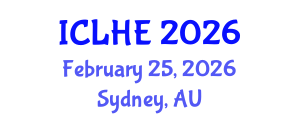 International Conference on Learning in Higher Education (ICLHE) February 25, 2026 - Sydney, Australia
