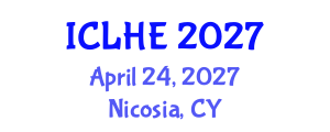 International Conference on Learning in Higher Education (ICLHE) April 24, 2027 - Nicosia, Cyprus