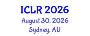 International Conference on Learning Representations (ICLR) August 30, 2026 - Sydney, Australia