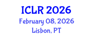 International Conference on Learning Representations (ICLR) February 08, 2026 - Lisbon, Portugal