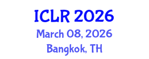 International Conference on Learning Representations (ICLR) March 08, 2026 - Bangkok, Thailand