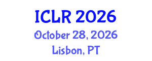 International Conference on Learning Representations (ICLR) October 28, 2026 - Lisbon, Portugal