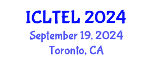 International Conference on Learning, Teaching and Educational Leadership (ICLTEL) September 19, 2024 - Toronto, Canada