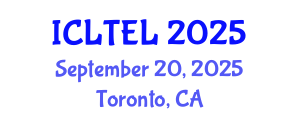 International Conference on Learning, Teaching and Educational Leadership (ICLTEL) September 20, 2025 - Toronto, Canada