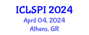 International Conference on Legal, Security and Privacy Issues (ICLSPI) April 04, 2024 - Athens, Greece