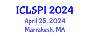 International Conference on Legal, Security and Privacy Issues (ICLSPI) April 25, 2024 - Marrakesh, Morocco