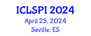 International Conference on Legal, Security and Privacy Issues (ICLSPI) April 22, 2024 - Seville, Spain