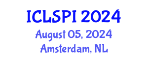 International Conference on Legal, Security and Privacy Issues (ICLSPI) August 05, 2024 - Amsterdam, Netherlands