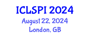 International Conference on Legal, Security and Privacy Issues (ICLSPI) August 22, 2024 - London, United Kingdom