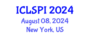 International Conference on Legal, Security and Privacy Issues (ICLSPI) August 08, 2024 - New York, United States