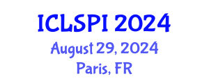 International Conference on Legal, Security and Privacy Issues (ICLSPI) August 29, 2024 - Paris, France