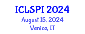 International Conference on Legal, Security and Privacy Issues (ICLSPI) August 15, 2024 - Venice, Italy