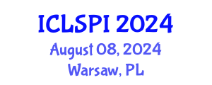International Conference on Legal, Security and Privacy Issues (ICLSPI) August 08, 2024 - Warsaw, Poland