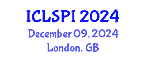 International Conference on Legal, Security and Privacy Issues (ICLSPI) December 09, 2024 - London, United Kingdom