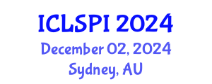 International Conference on Legal, Security and Privacy Issues (ICLSPI) December 02, 2024 - Sydney, Australia