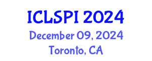 International Conference on Legal, Security and Privacy Issues (ICLSPI) December 09, 2024 - Toronto, Canada