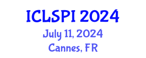 International Conference on Legal, Security and Privacy Issues (ICLSPI) July 11, 2024 - Cannes, France