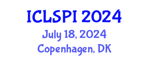 International Conference on Legal, Security and Privacy Issues (ICLSPI) July 18, 2024 - Copenhagen, Denmark