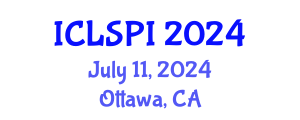 International Conference on Legal, Security and Privacy Issues (ICLSPI) July 11, 2024 - Ottawa, Canada