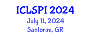 International Conference on Legal, Security and Privacy Issues (ICLSPI) July 11, 2024 - Santorini, Greece
