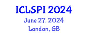 International Conference on Legal, Security and Privacy Issues (ICLSPI) June 27, 2024 - London, United Kingdom