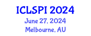 International Conference on Legal, Security and Privacy Issues (ICLSPI) June 27, 2024 - Melbourne, Australia