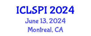 International Conference on Legal, Security and Privacy Issues (ICLSPI) June 13, 2024 - Montreal, Canada