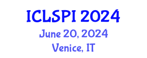International Conference on Legal, Security and Privacy Issues (ICLSPI) June 20, 2024 - Venice, Italy