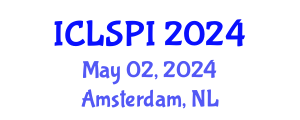 International Conference on Legal, Security and Privacy Issues (ICLSPI) May 02, 2024 - Amsterdam, Netherlands