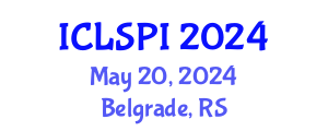 International Conference on Legal, Security and Privacy Issues (ICLSPI) May 20, 2024 - Belgrade, Serbia