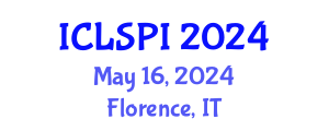 International Conference on Legal, Security and Privacy Issues (ICLSPI) May 16, 2024 - Florence, Italy