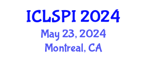 International Conference on Legal, Security and Privacy Issues (ICLSPI) May 23, 2024 - Montreal, Canada