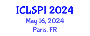 International Conference on Legal, Security and Privacy Issues (ICLSPI) May 16, 2024 - Paris, France