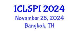 International Conference on Legal, Security and Privacy Issues (ICLSPI) November 25, 2024 - Bangkok, Thailand