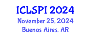 International Conference on Legal, Security and Privacy Issues (ICLSPI) November 25, 2024 - Buenos Aires, Argentina