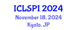 International Conference on Legal, Security and Privacy Issues (ICLSPI) November 18, 2024 - Kyoto, Japan