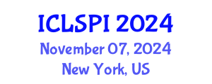International Conference on Legal, Security and Privacy Issues (ICLSPI) November 07, 2024 - New York, United States
