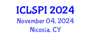 International Conference on Legal, Security and Privacy Issues (ICLSPI) November 04, 2024 - Nicosia, Cyprus