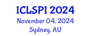 International Conference on Legal, Security and Privacy Issues (ICLSPI) November 04, 2024 - Sydney, Australia