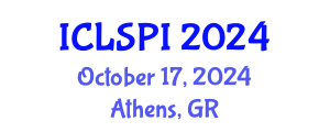 International Conference on Legal, Security and Privacy Issues (ICLSPI) October 17, 2024 - Athens, Greece