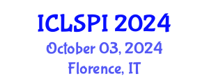 International Conference on Legal, Security and Privacy Issues (ICLSPI) October 03, 2024 - Florence, Italy