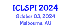 International Conference on Legal, Security and Privacy Issues (ICLSPI) October 03, 2024 - Melbourne, Australia